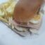 Hamburguesa, jamón, queso, huevo y papas fritas
