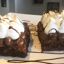 Torta brownie con dulce de leche y merengue